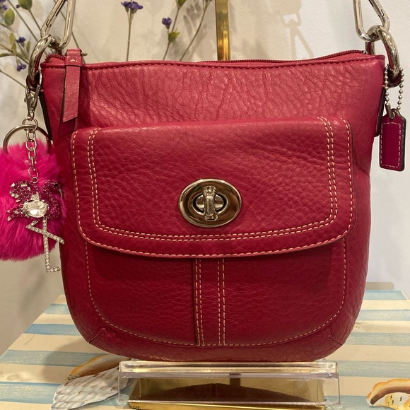 Coach Handbags - Coach Crossbody Bag in Deep Pink